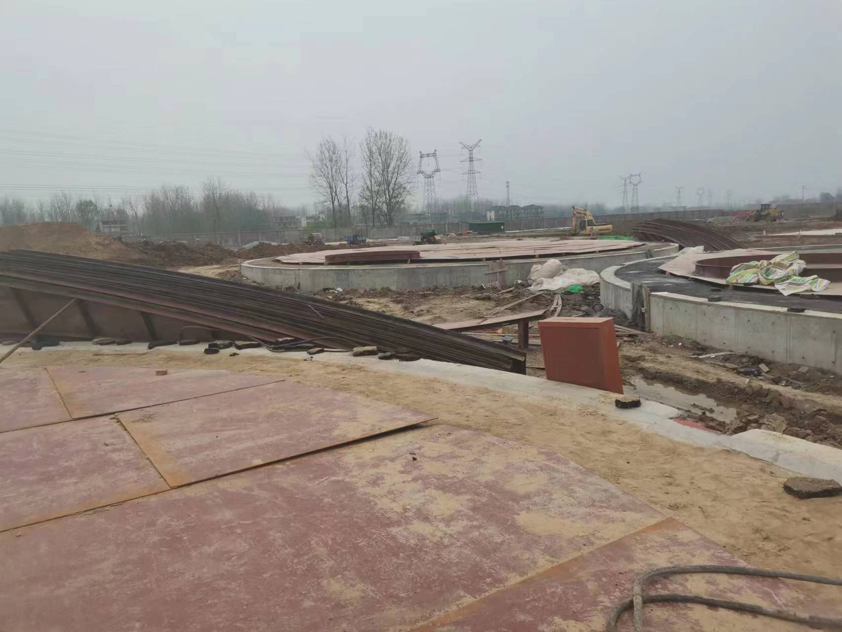 齐干却勒街道顶管注浆