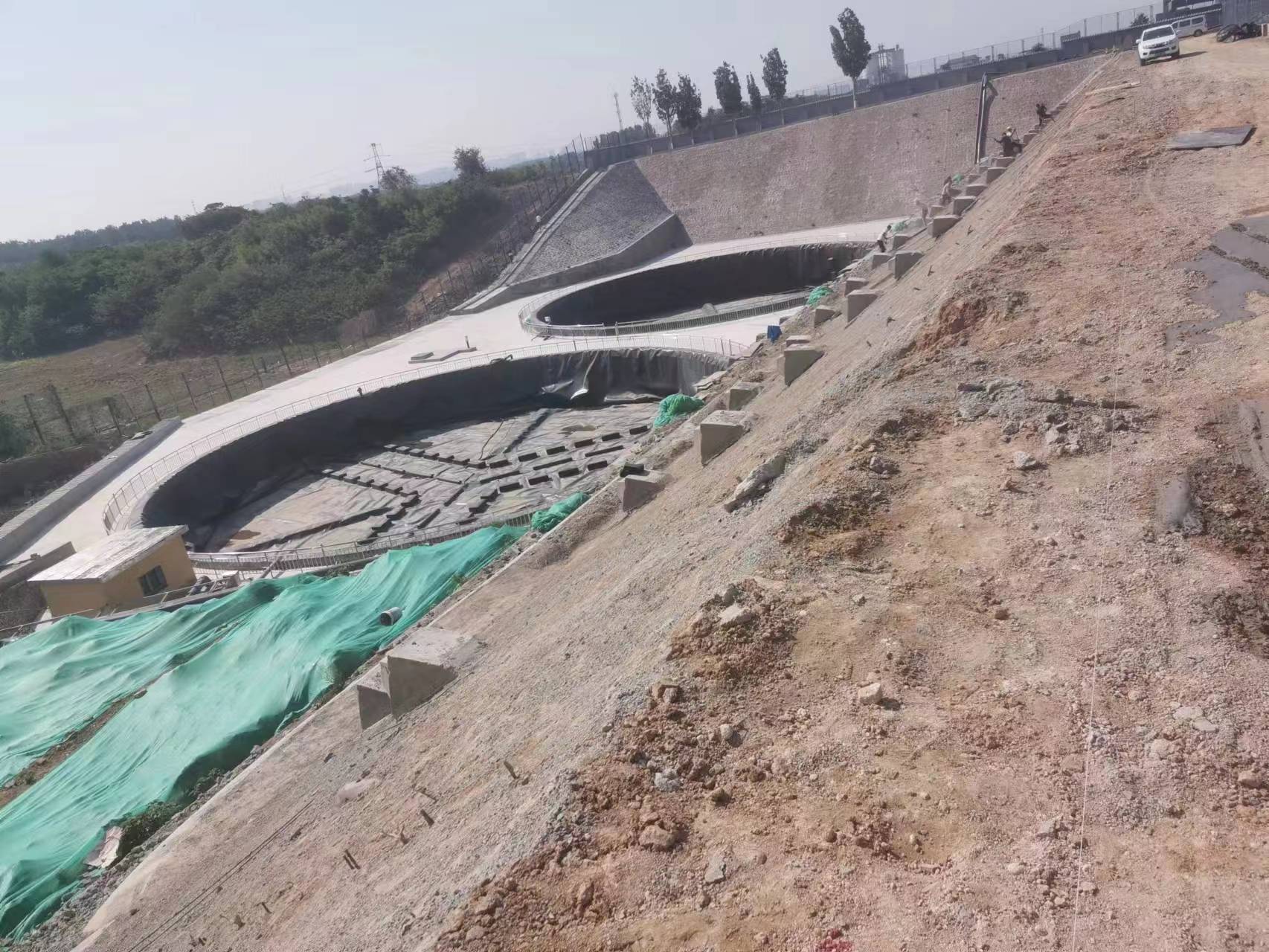 齐干却勒街道地基注浆